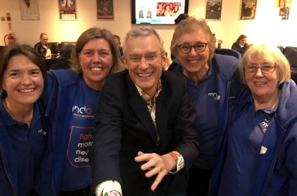 Branch members make a collection at Jeremy Vine show in East Grinstead