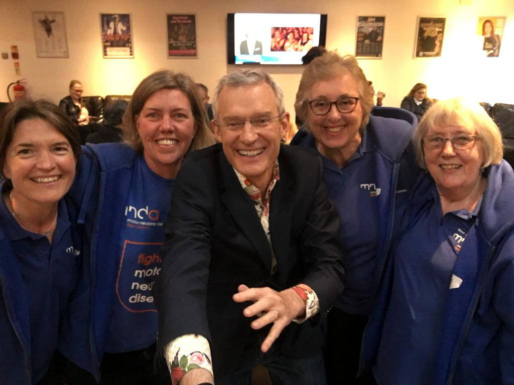 Branch members with Jeremy Vine