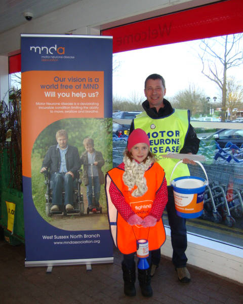 Branch volunteers fundraising